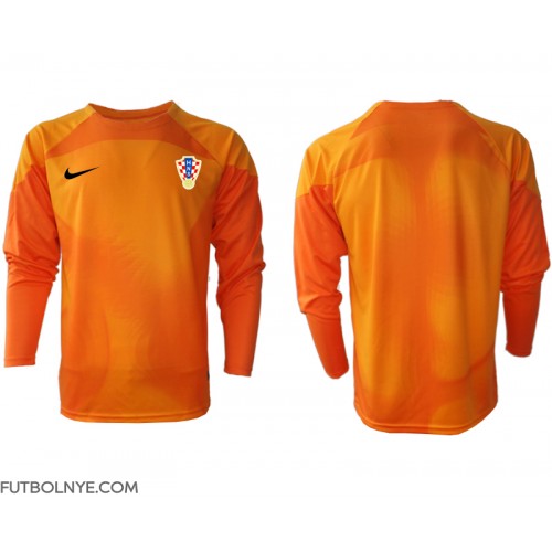 Camiseta Croacia Portero Visitante Equipación Mundial 2022 manga larga